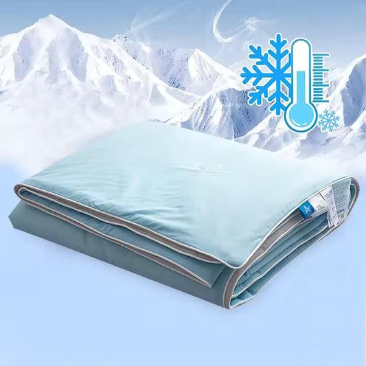 Cooling Ice Silk Blanket – Lightweight Summer Blanket