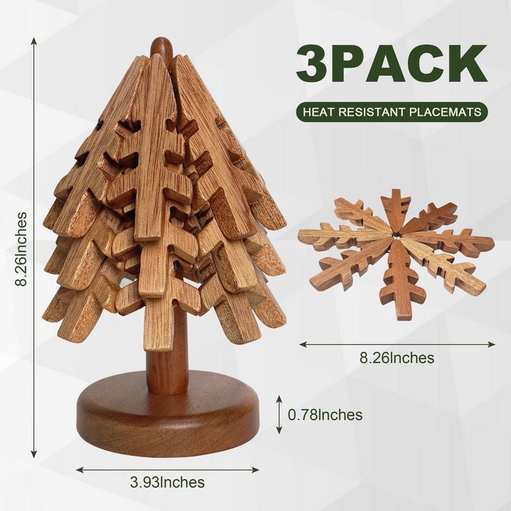 Wooden Trivets for Hot Dishes