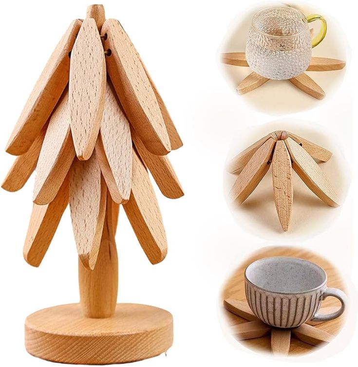 Wooden Trivets for Hot Dishes