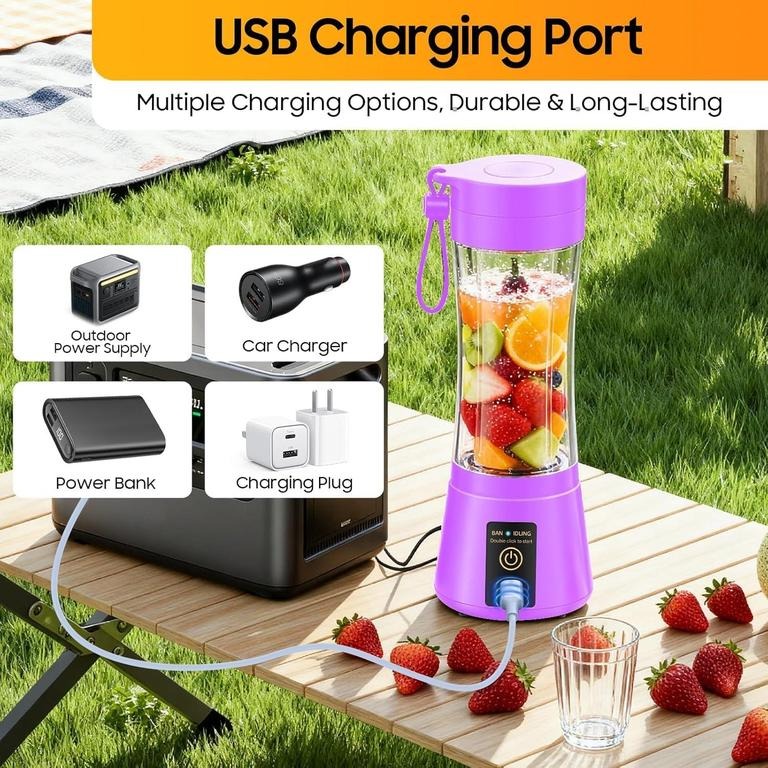 Portable Rechargeable Blender Juicer Cup