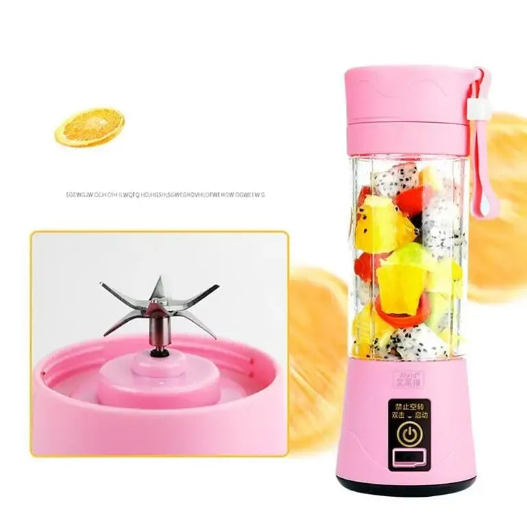 Portable Rechargeable Blender Juicer Cup