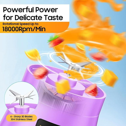Portable Rechargeable Blender Juicer Cup